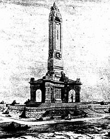 Fremantle War Memorial sketch