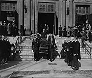 Funeral of Justice Pierce Butler