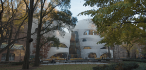 Gilder Center from Theodore Roosevelt Park, 2023