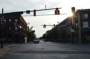 Gordon Square intersection