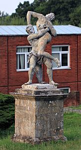 Hercules and Antaeus, Trent Park, Enfield