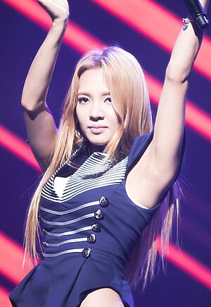 Hyoyeon at Diet Look Concert in September 2012 03