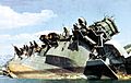 IJN carrier Amagi capsized off Kure in 1946