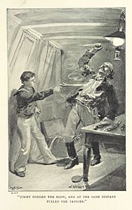 Illustration by W. Rainey for An Ocean Outlay by Hugh St Leger-opp. page-166