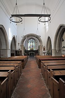 Interior of St Mary and All Saints' church, Droxford - geograph.org.uk - 592463