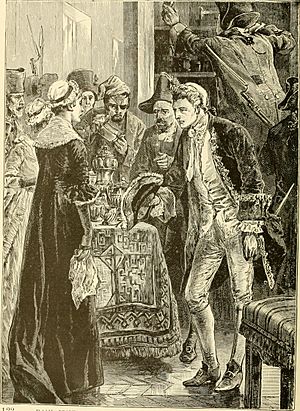 John Paul Jones seizing the silver plate of Lady Selkirk (1)