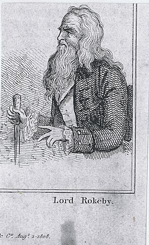 Lord Rokeby, print of him published in a magazine, August 1, 1808