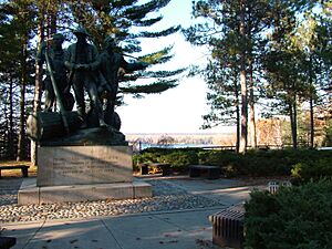 Lumbermans Monument Overview