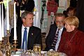 Lyudmila Putina and George W. Bush
