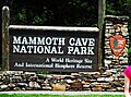 Mammoth Cave sign