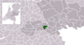 Map - NL - Municipality code 0225 (2009)