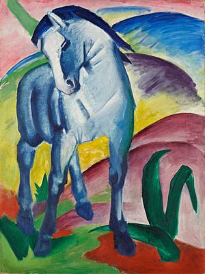 Marc, Franz - Blue Horse I - Google Art Project