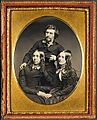 Mathew Brady with Juliette Handy Brady and Mrs Haggerty