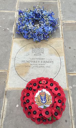 Memorial to Humphrey Firman at South Kensington