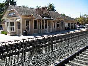 Menlo Park Railroad Station, 1100 Merrill St., Menlo Park, CA 9-18-2011 2-07-28 PM