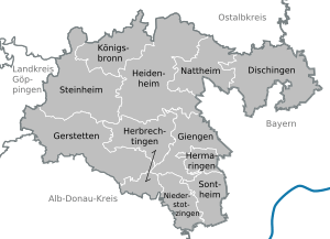 Municipalities in HDH