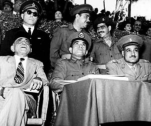 Nasser, Naguib and Hafez, 1952
