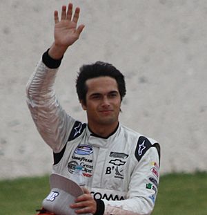 Nelson Piquet Jr Polesitter 30 2012 Road America Sargento 200
