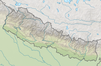 Territory of the Kingdom of Nepal in 2008