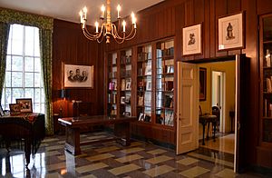 Old Louisiana Governor's Mansion library