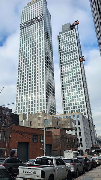 One Domino Square towers