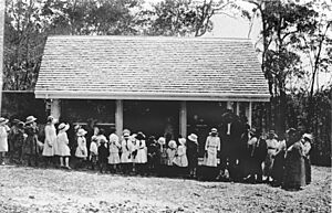 Opening of Antigua State School, 1918