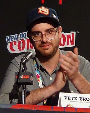 Pete Browngardt at New York Comic Con 2014 - Peter Dzubay (cropped).jpg