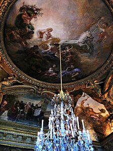 Plafond-Salon d'Apollon-Versailles
