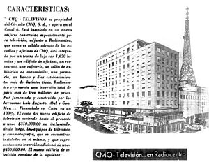 Radiocentro CMQ Building Caracteristicas. Havana, Cuba