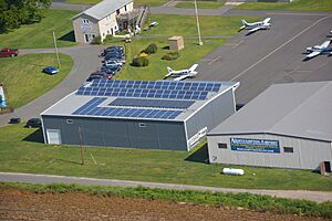 Rooftop Solar at Northampton Airport (11353930316)