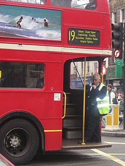 Routemaster conductor