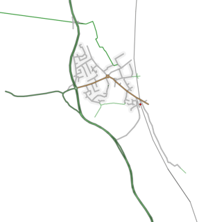 Sandy bedfordshire map