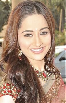 Sanjeeda at STAR Plus Dandia Shoot2 (cropped)