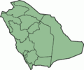 Saudi Arabia - province locator template