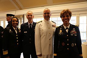 Saving Lives, Improving Readiness - More than 330 Military Health Care Professionals Graduate Nation’s only Federal health sciences university celebrates 38th Commencement 170520-D-DE554-003