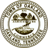 Official seal of Oakland, Tennessee