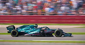Sebastian Vettel, F1 British Grand Prix 2021