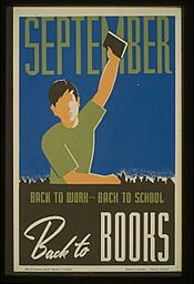 September WPA poster