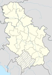 BEG is located in Serbia