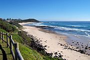 Shelly Beach Ballina from Lookout