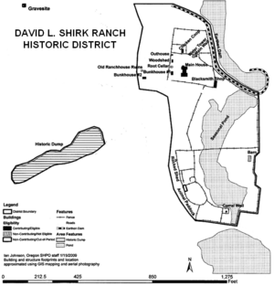 Shirk Ranch Historic District, Lake County, Oregon