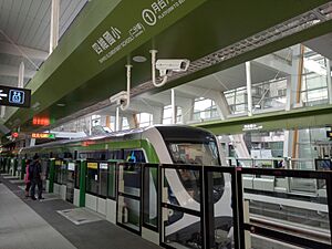Sihwei Elementary School Station Platform 2020-11-17