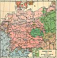 Sprachenkarte Kozenn 1906