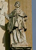 Statue of Pope Benedictus XIII - San Domenico - Palermo - Italy 2015
