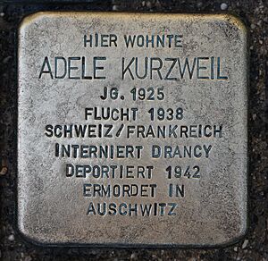 Stolperstein für Adele Kurzweil