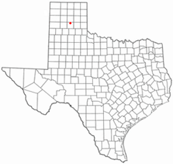 Location of Claude, Texas