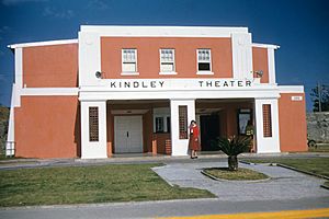 Theater at Kindley AFB Bermuda in early 1953