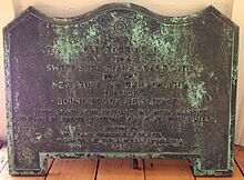 Van Horne House, Bridgewater Township, NJ - Old York Road tablet