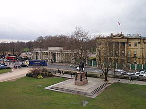 View from the Wellington Arch, London (February 2010) 2