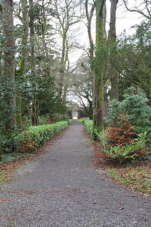 Walk from Castle direct to walled gardens